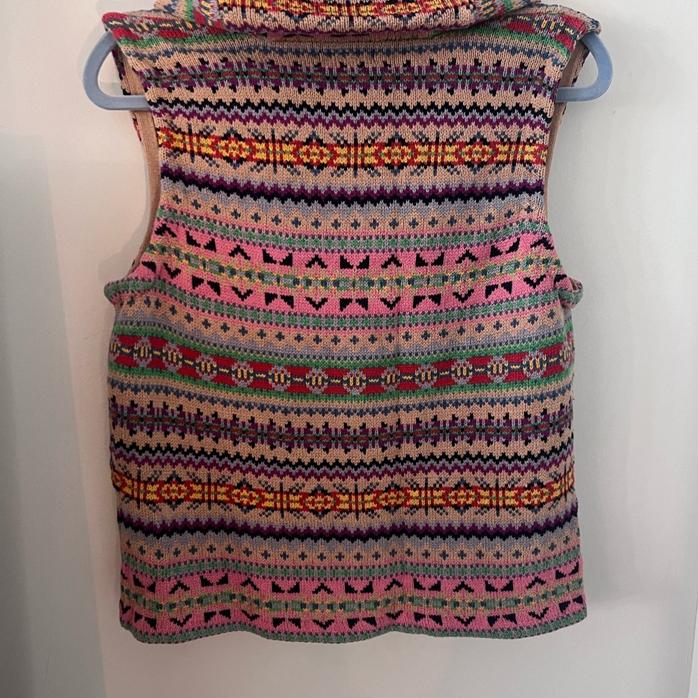 Chaps Sweater Vest - Picture 3 of 4